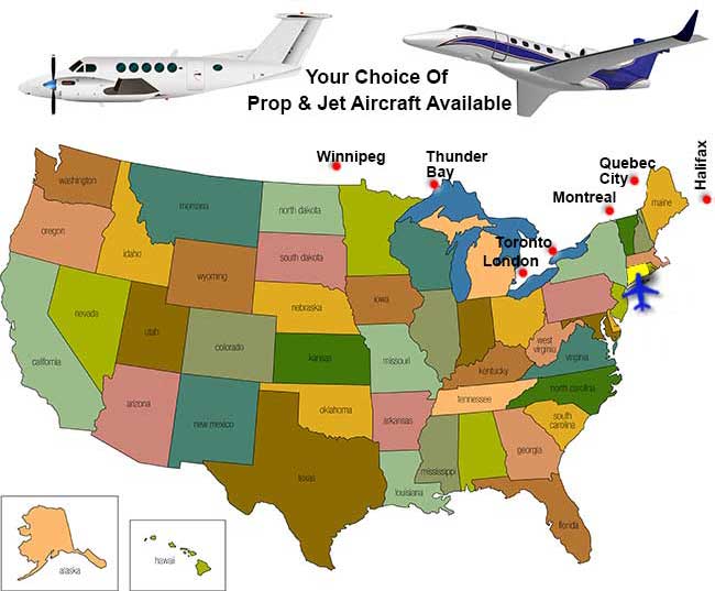 Connecticut Charter Flight Directory